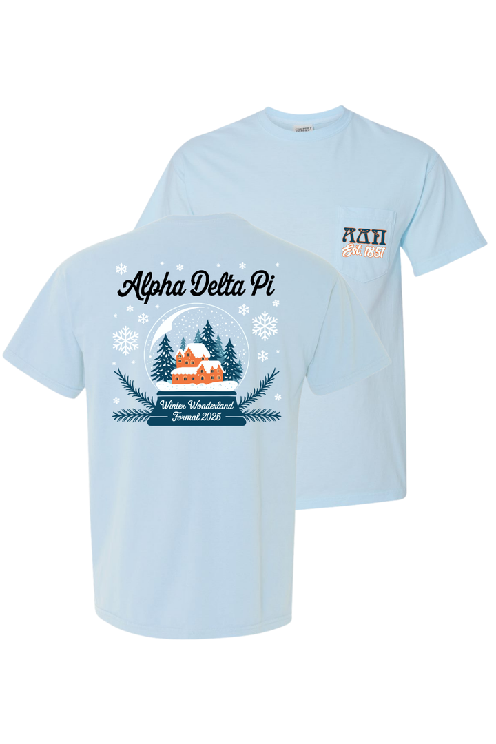 Custom Alpha Delta Pi Winter Wonderland Formal