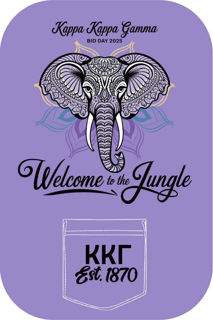 Custom Kappa Kappa Gamma Welcome To The Jungle