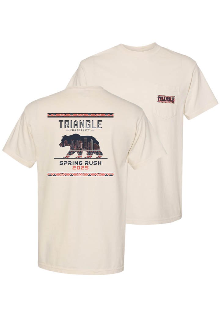 Custom Triangle Fraternity Spring Rush