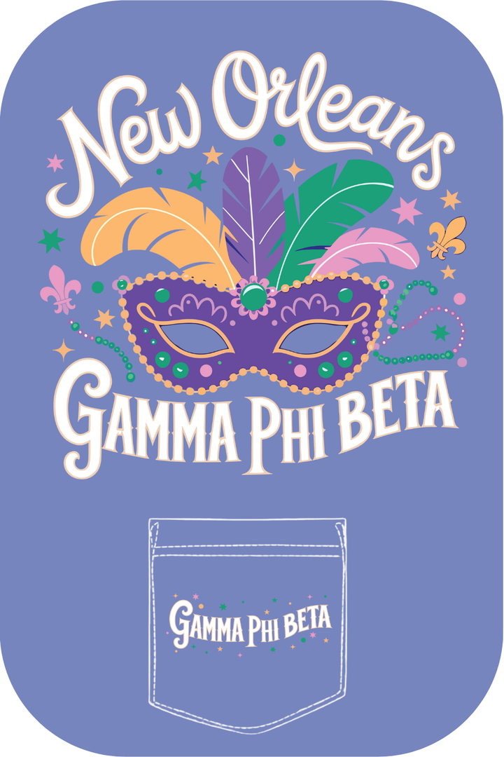 Custom New Orleans Gamma Phi Beta