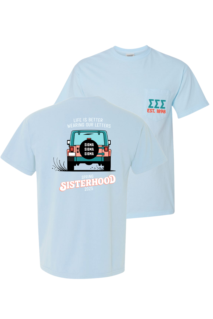 Custom Spring Sisterhood Sigma Sigma Sigma