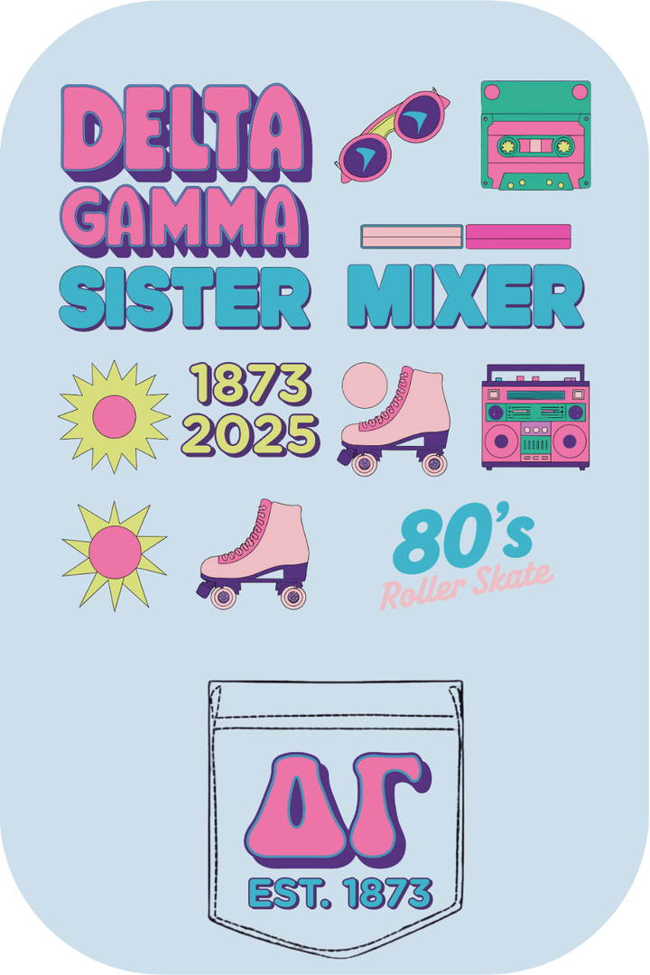 Custom Delta Gamma Sister Mixer