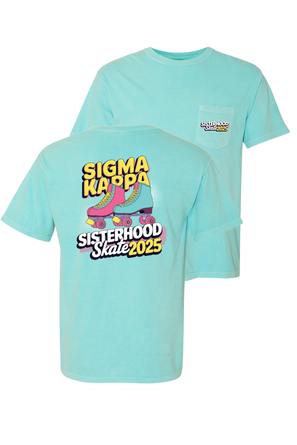 Custom Sigma Kappa Sisterhood Skate