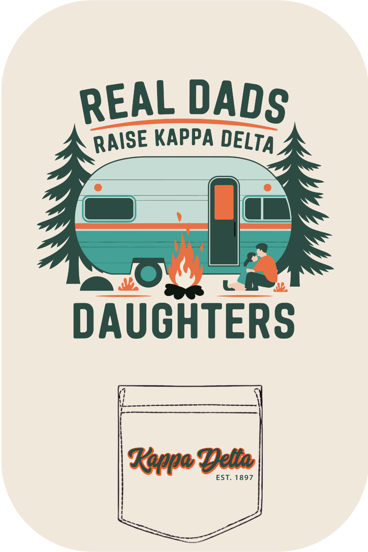 Custom Real Dad's Raise Kappa Delta Daughters