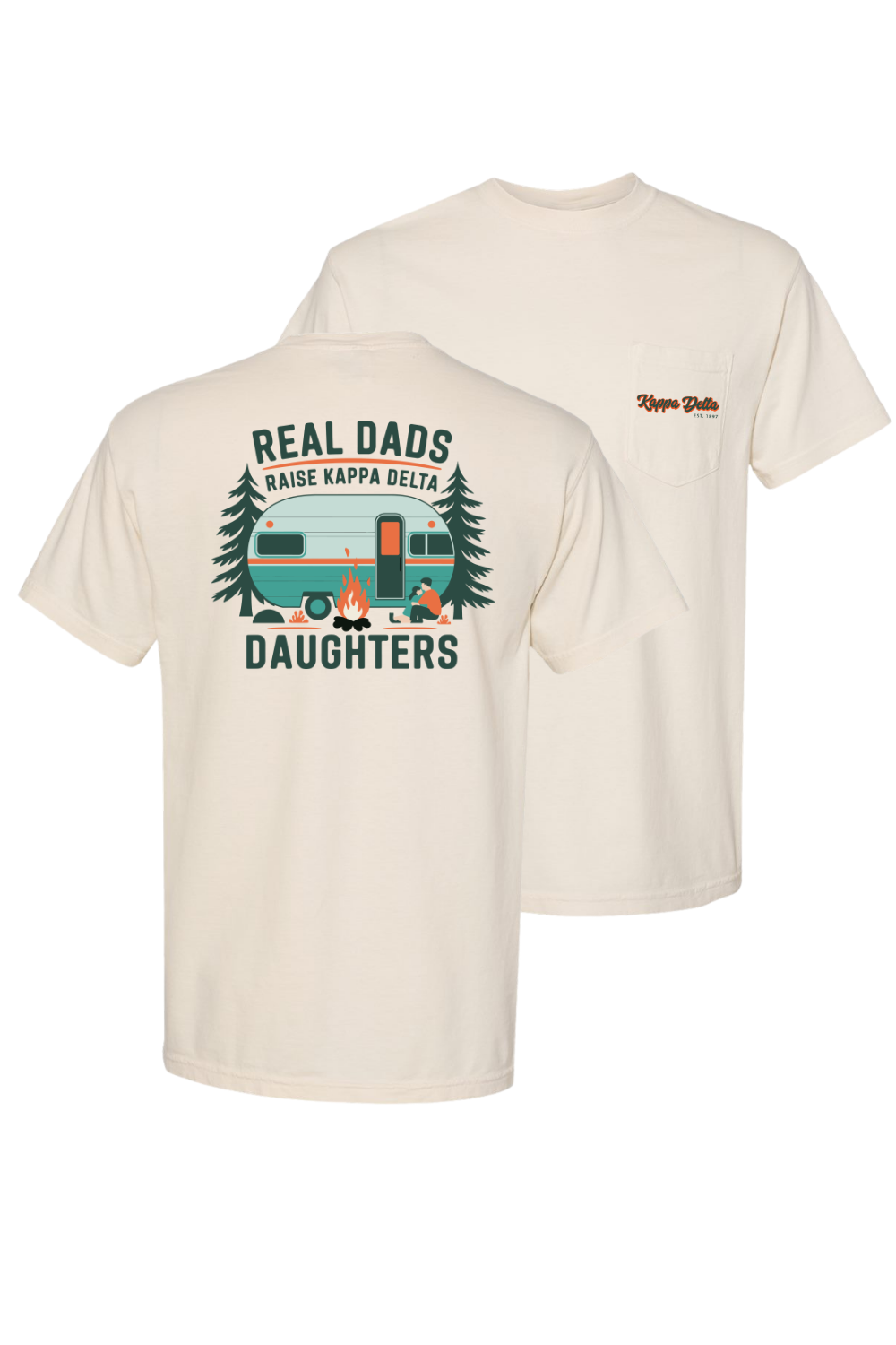 Custom Real Dad's Raise Kappa Delta Daughters