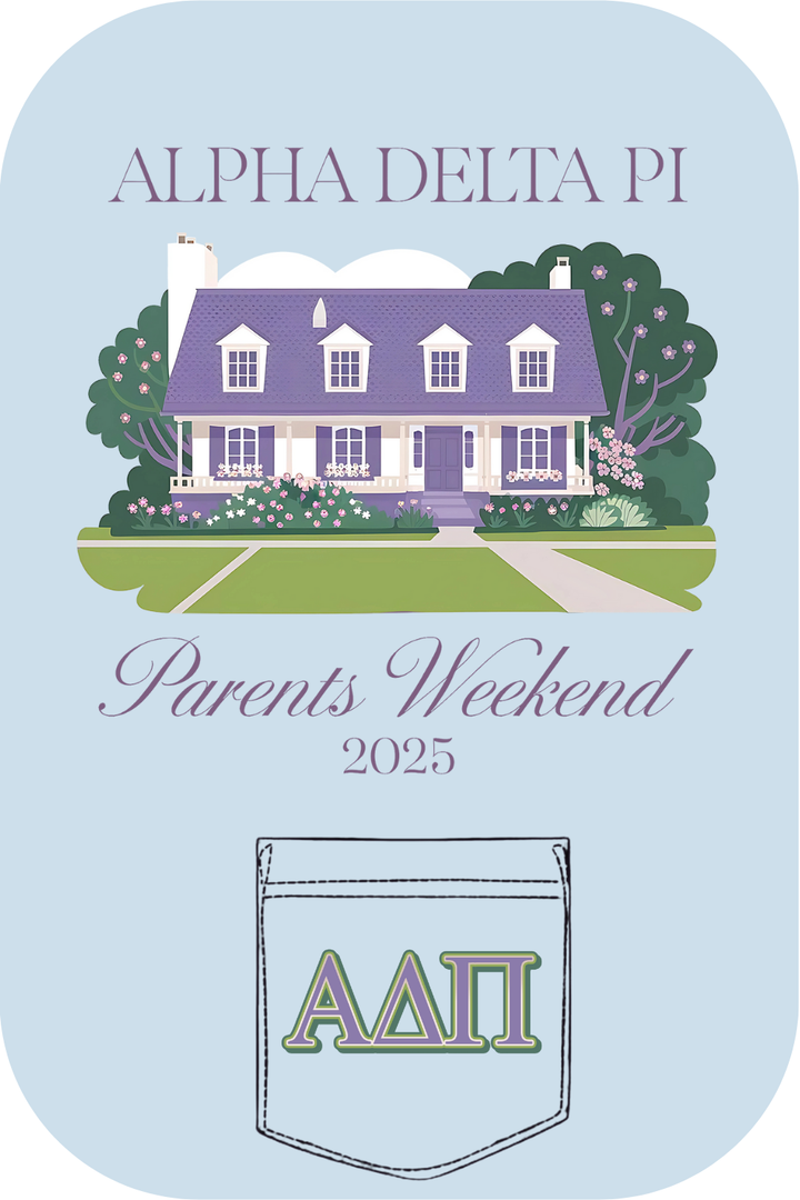 Custom Alpha Delta Pi Parents Weekend