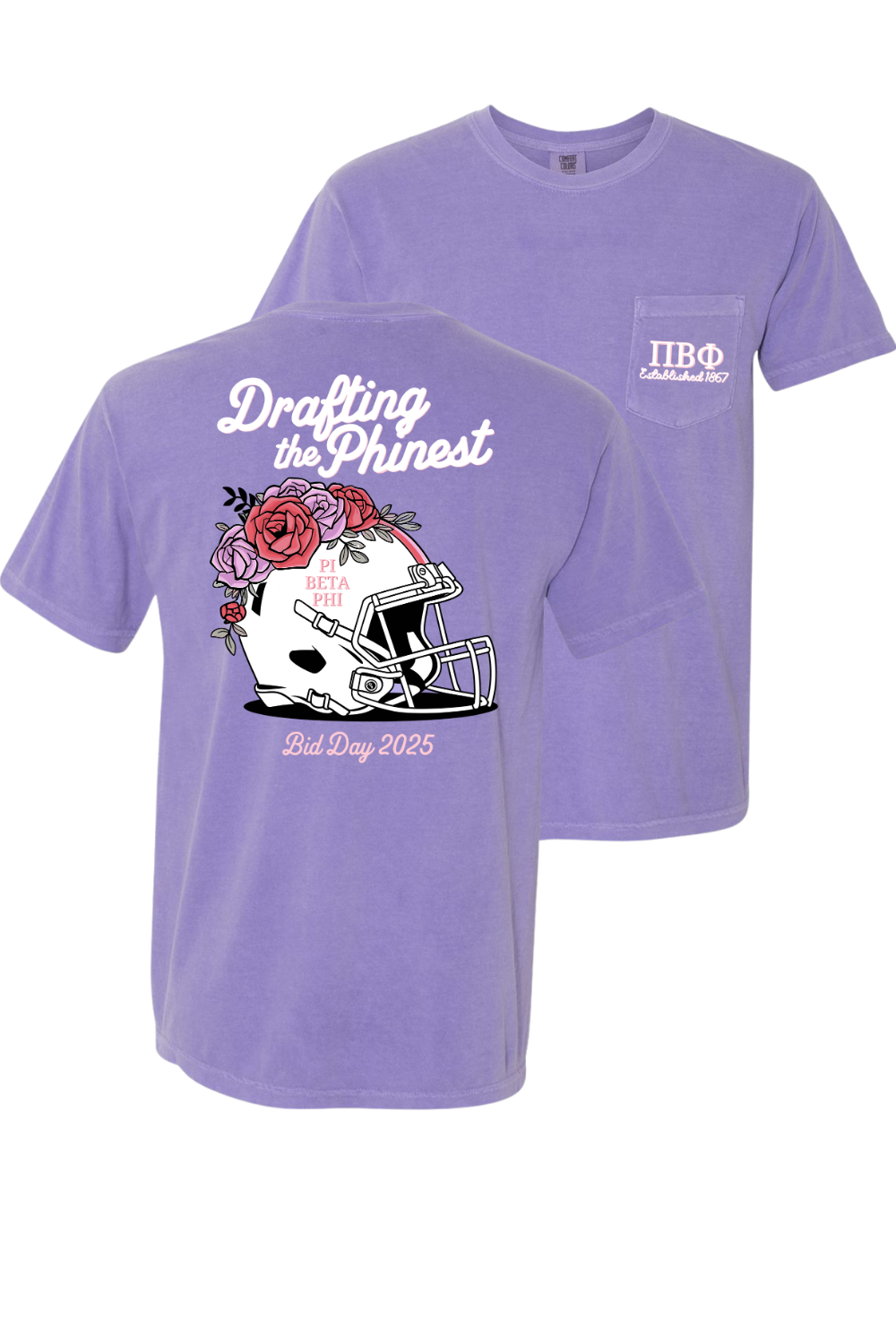 Custom Drafting The Phinest Bid Day Pi Beta Phi