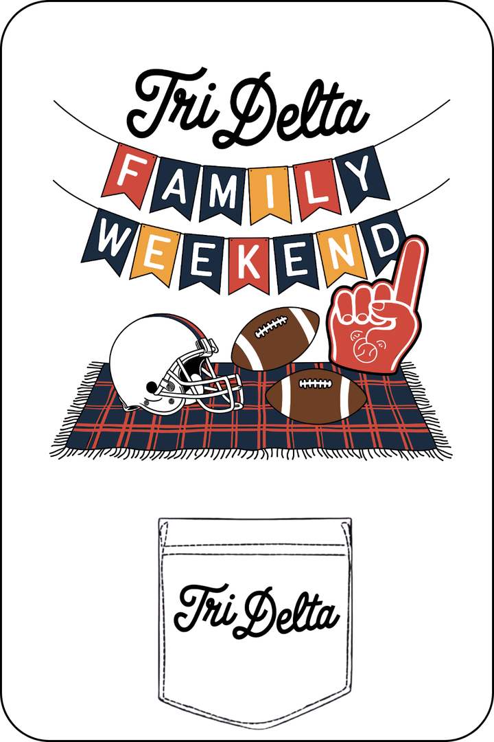 Custom Tri Delta Family Weekend