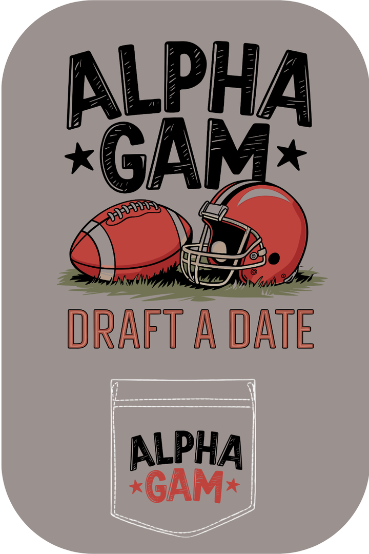 Custom Alpha Gam Draft A Date