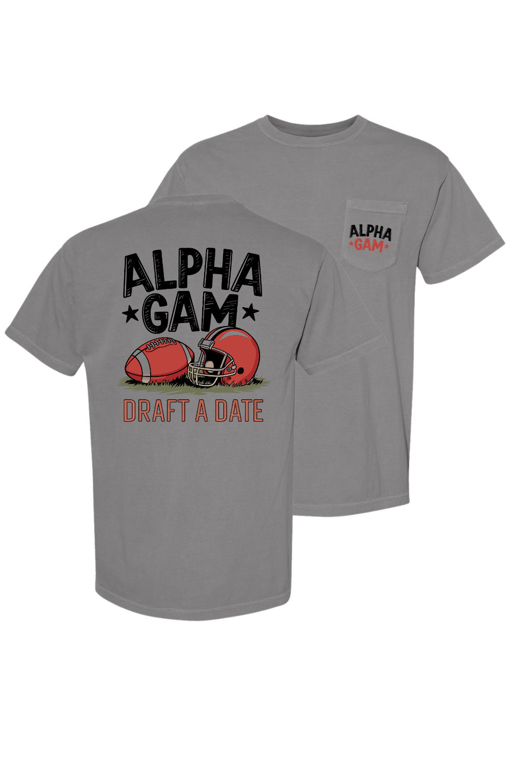 Custom Alpha Gam Draft A Date