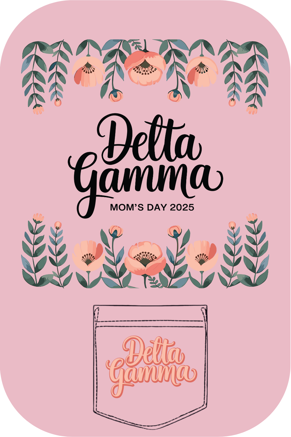 Custom Delta Gamma Mom's Day