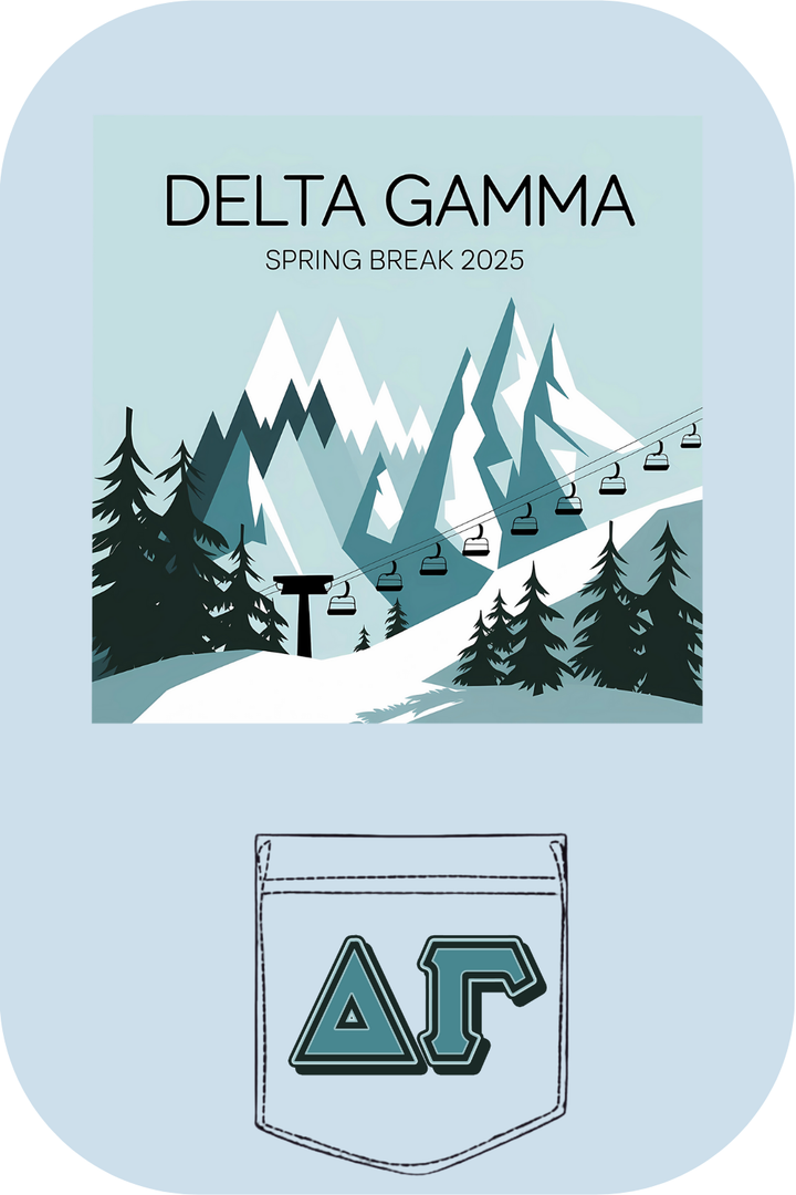 Custom Delta Gamma Spring Break