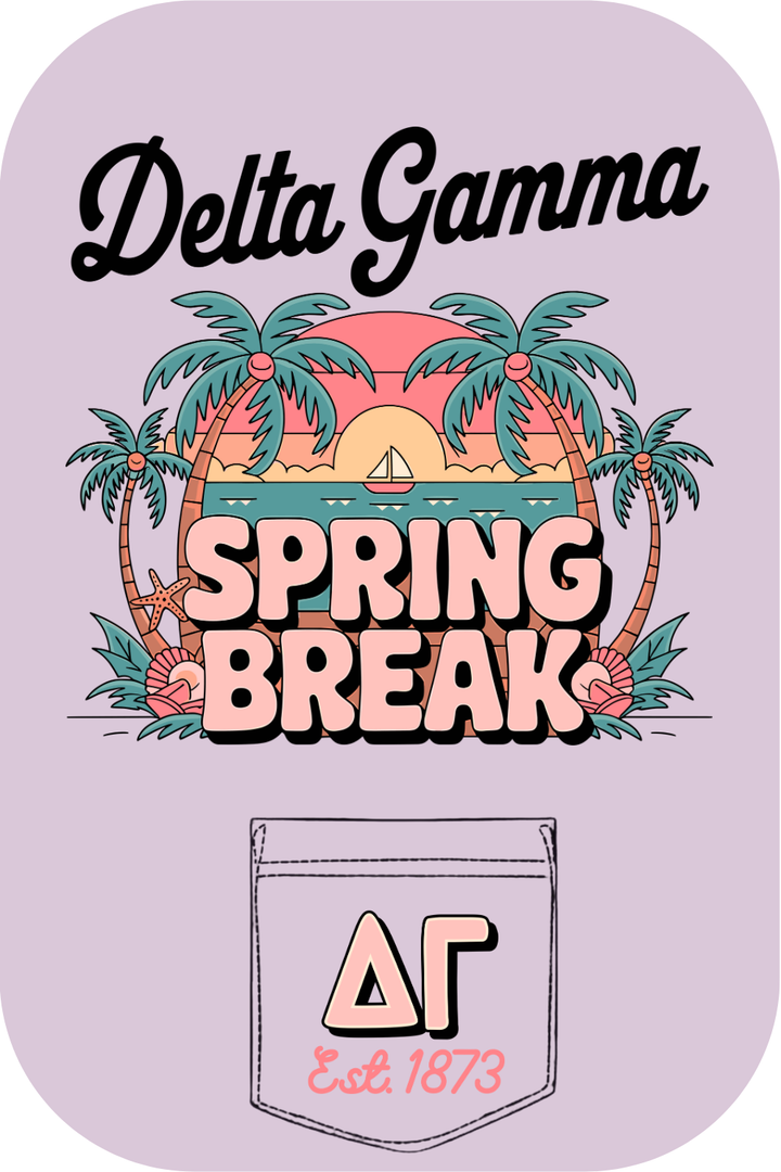 Custom Delta Gamma Spring Break