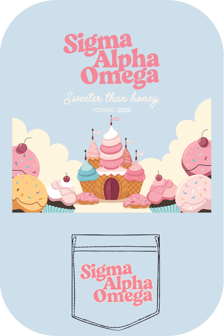 Custom Sigma Alpha Omega Sweeter Than Honey