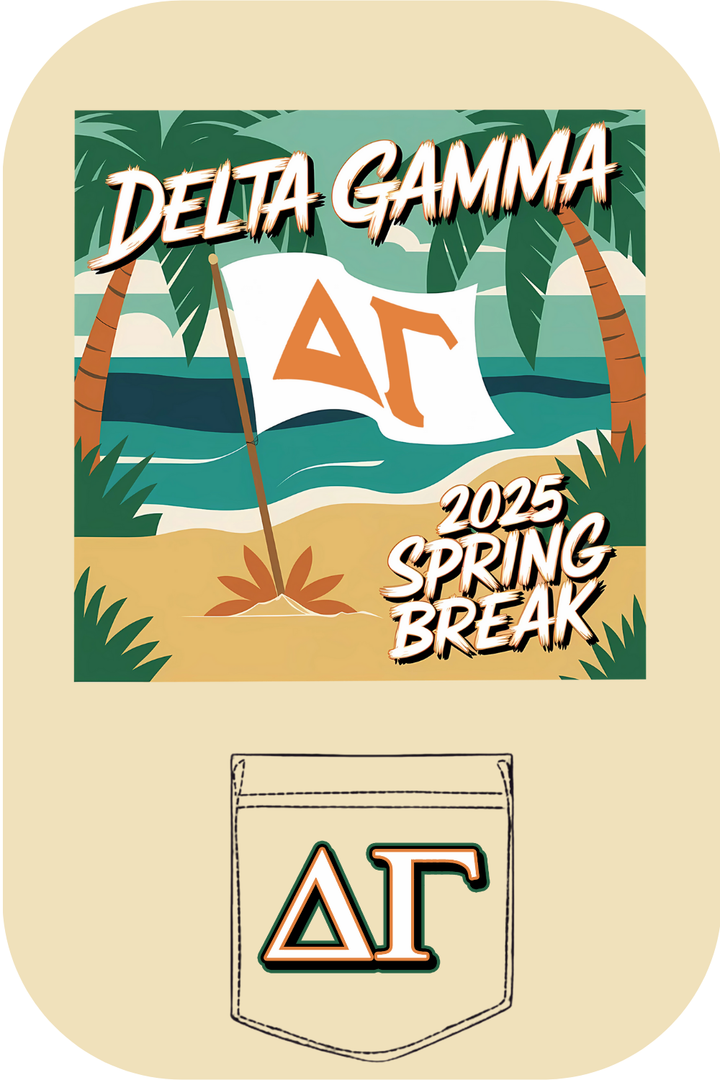 Custom Delta Gamma Spring Break