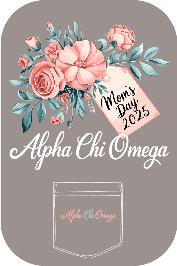 Custom Alpha Chi Omega Mom's Day