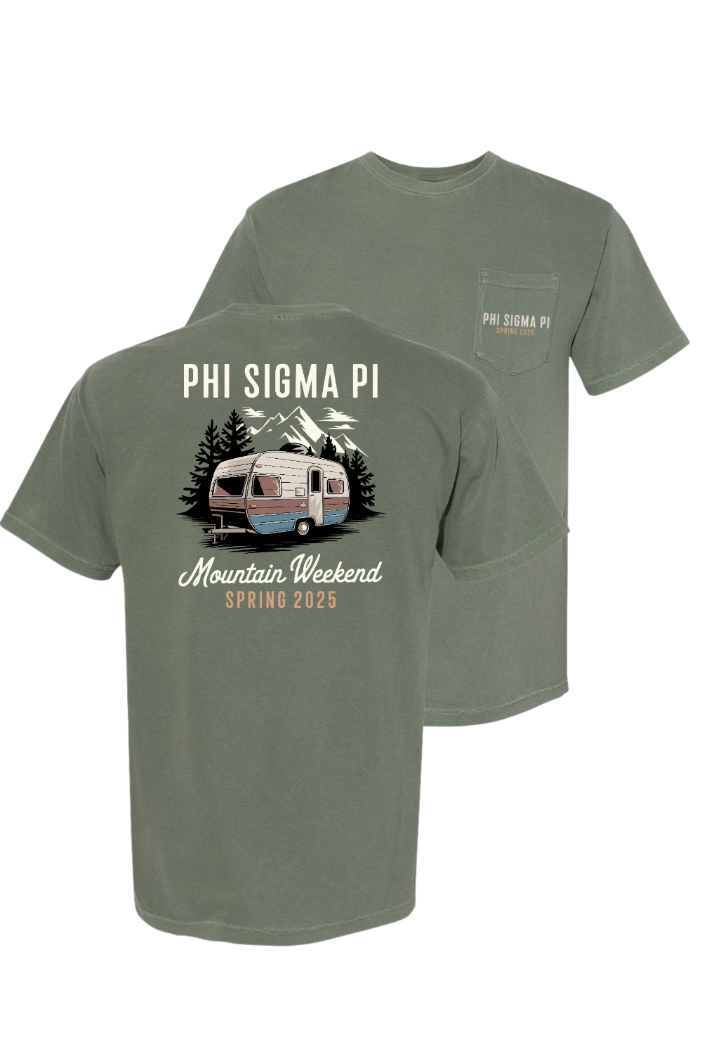 Custom Phi Sigma Pi Mountain Weekend Spring
