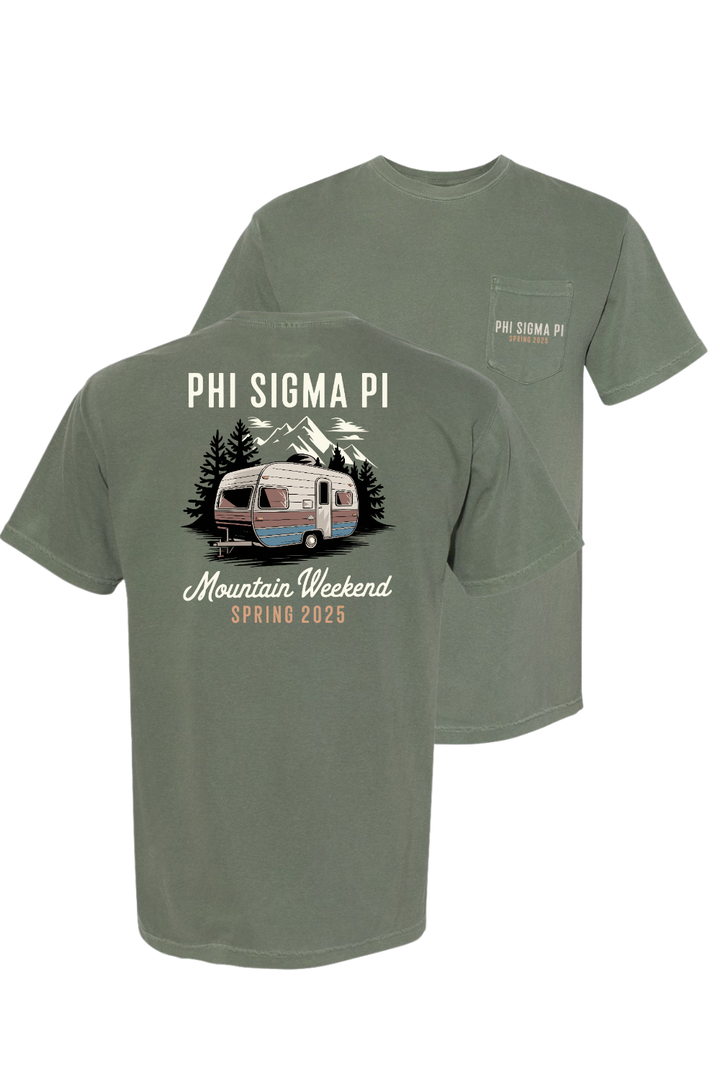 Custom Phi Sigma Pi Mountain Weekend Spring
