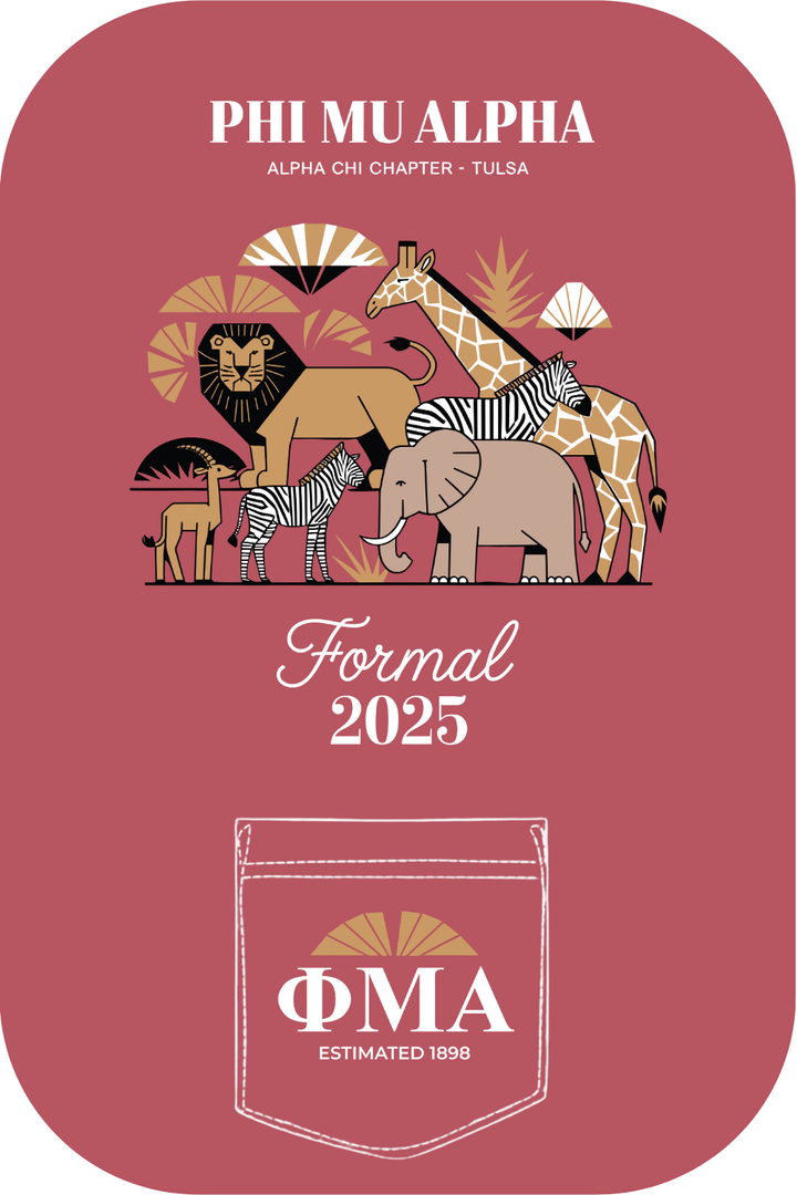 Custom Phi Mu Alpha Formal