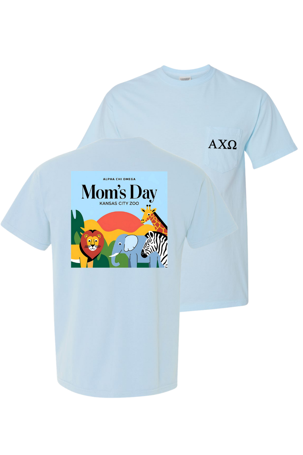 Custom Alpha Chi Omega Mom's Day