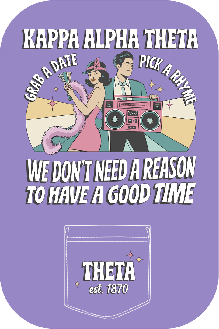 Custom Kappa Alpha Theta Grab A Date