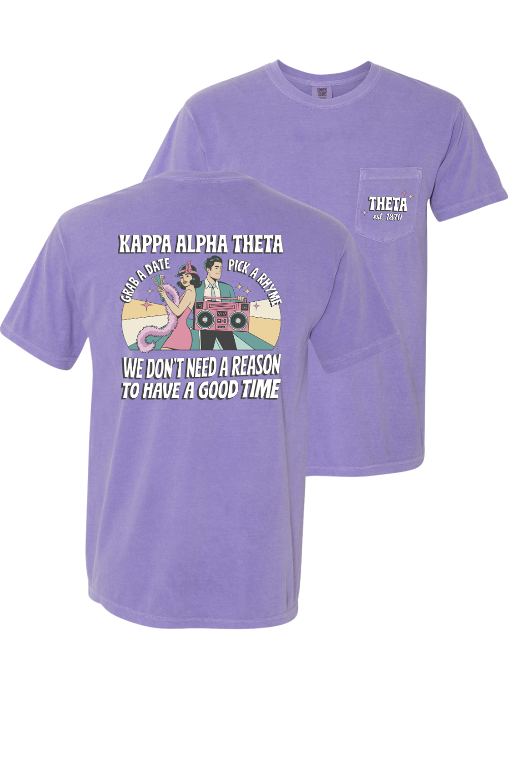 Custom Kappa Alpha Theta Grab A Date