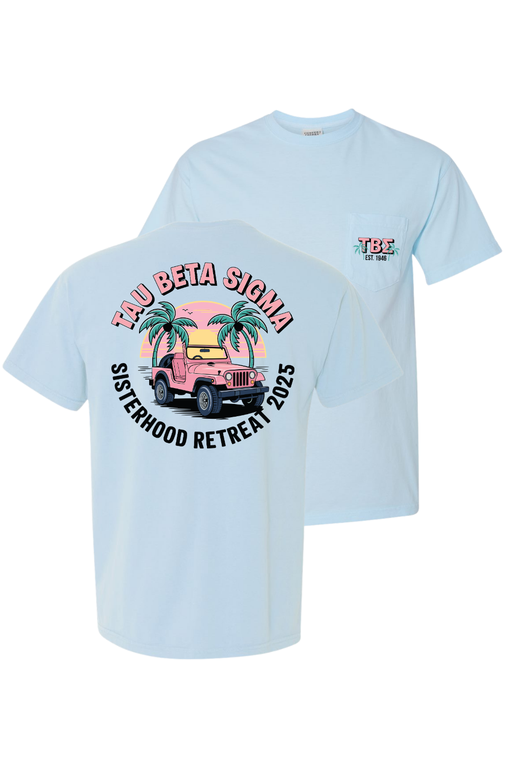 Custom Tau Beta Sigma Sisterhood Retreat