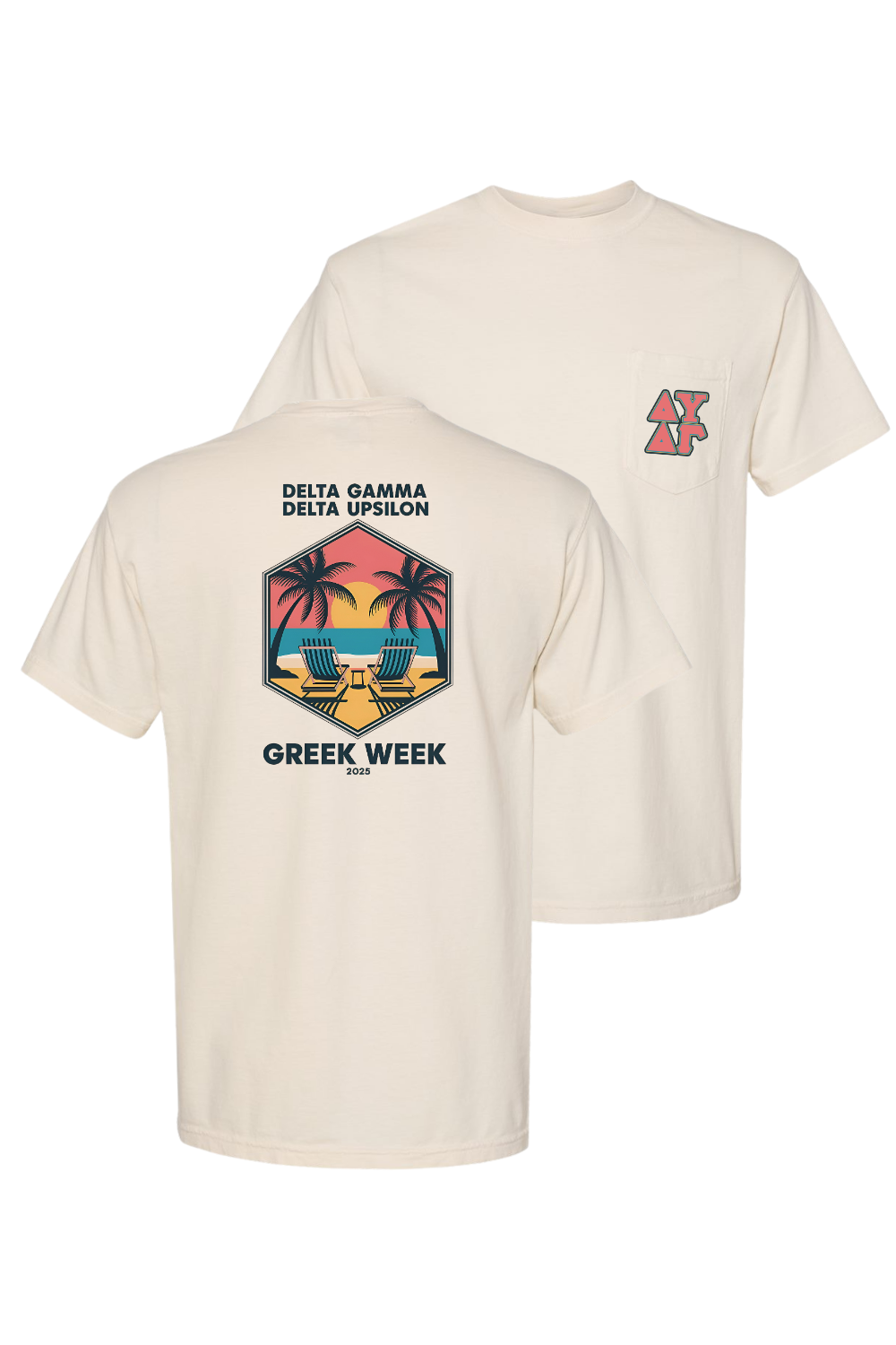 Custom Delta Gamma Delta Epsilon Greek Week