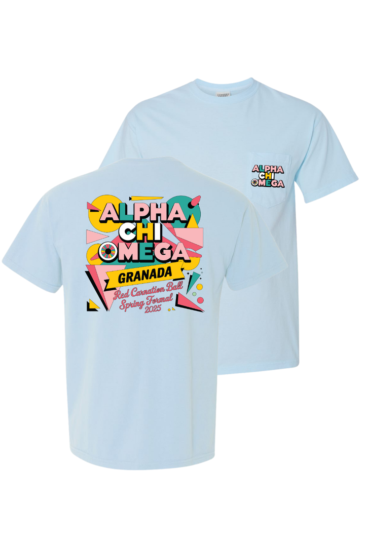Custom Alpha Chi Omega Red Carnation Ball