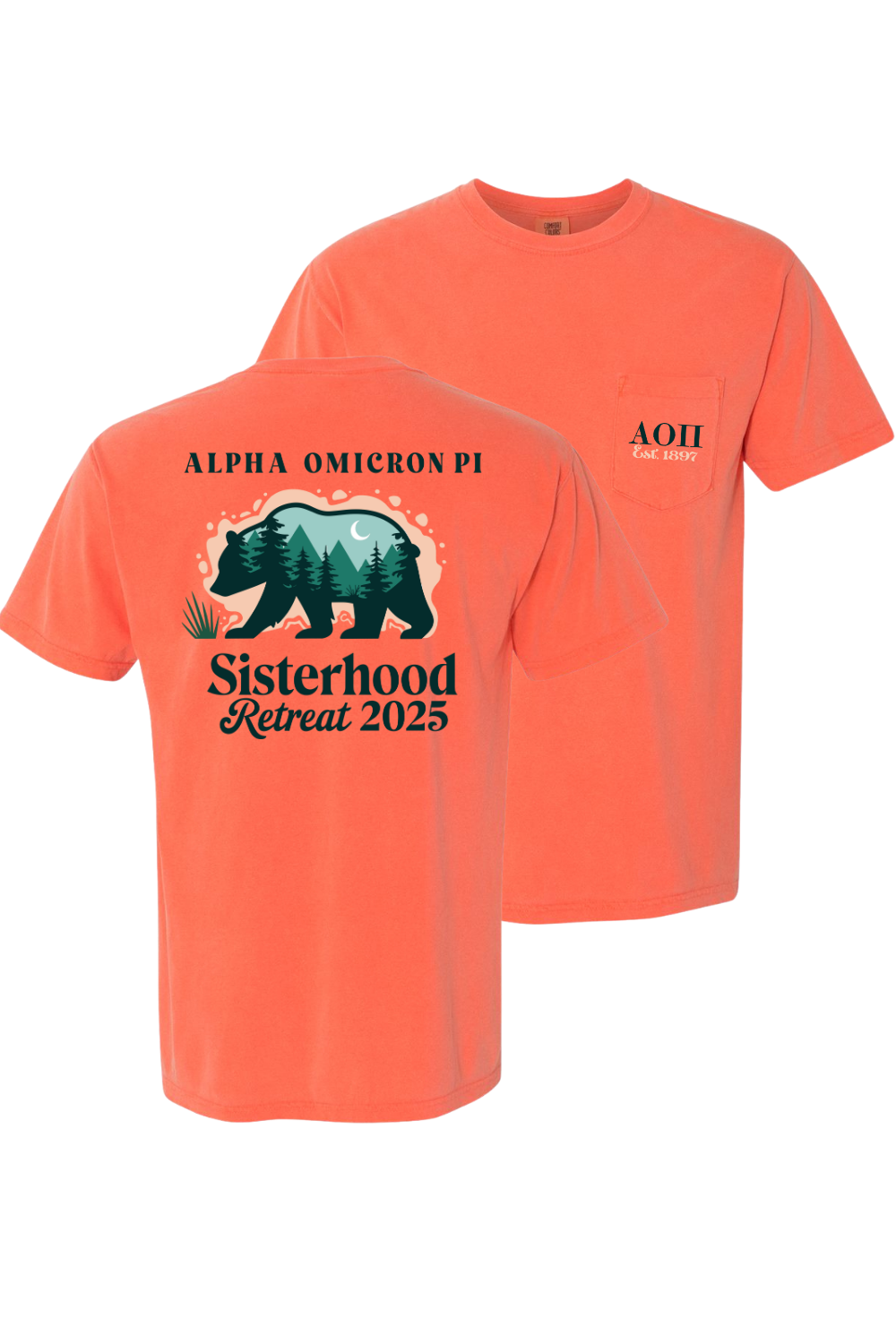 Custom Alpha Omicron Pi Sisterhood Retreat