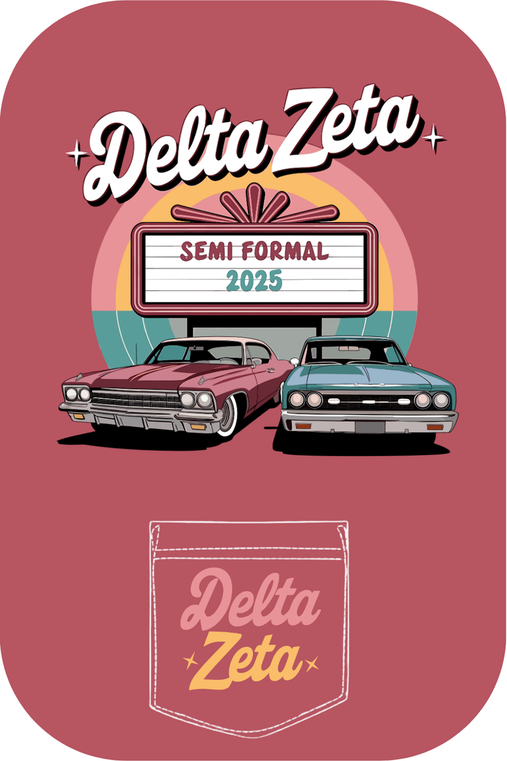 Custom Delta Zeta Semi Formal