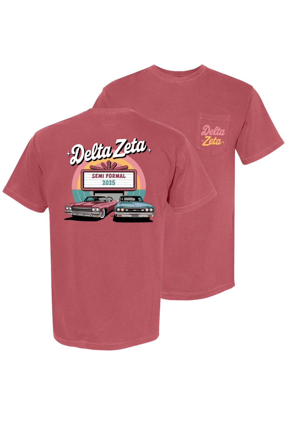 Custom Delta Zeta Semi Formal