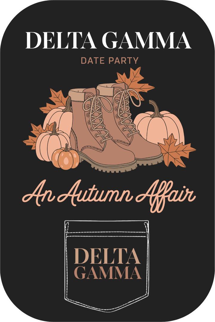 Custom Delta Gamma Date Party