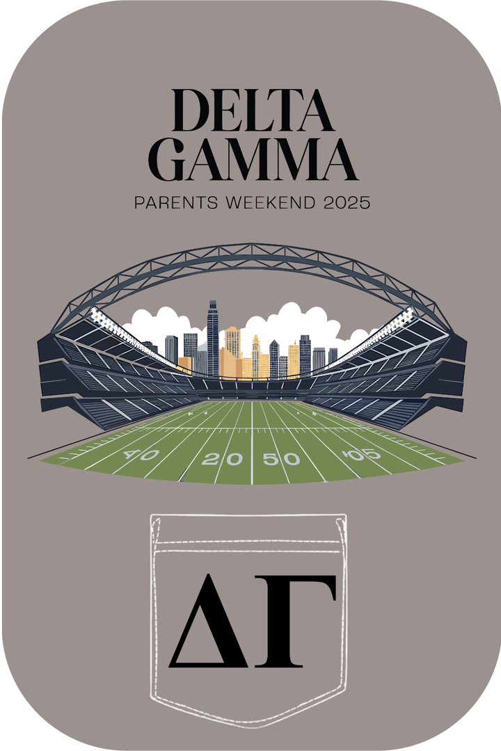 Custom Delta Gamma Parents Weekend