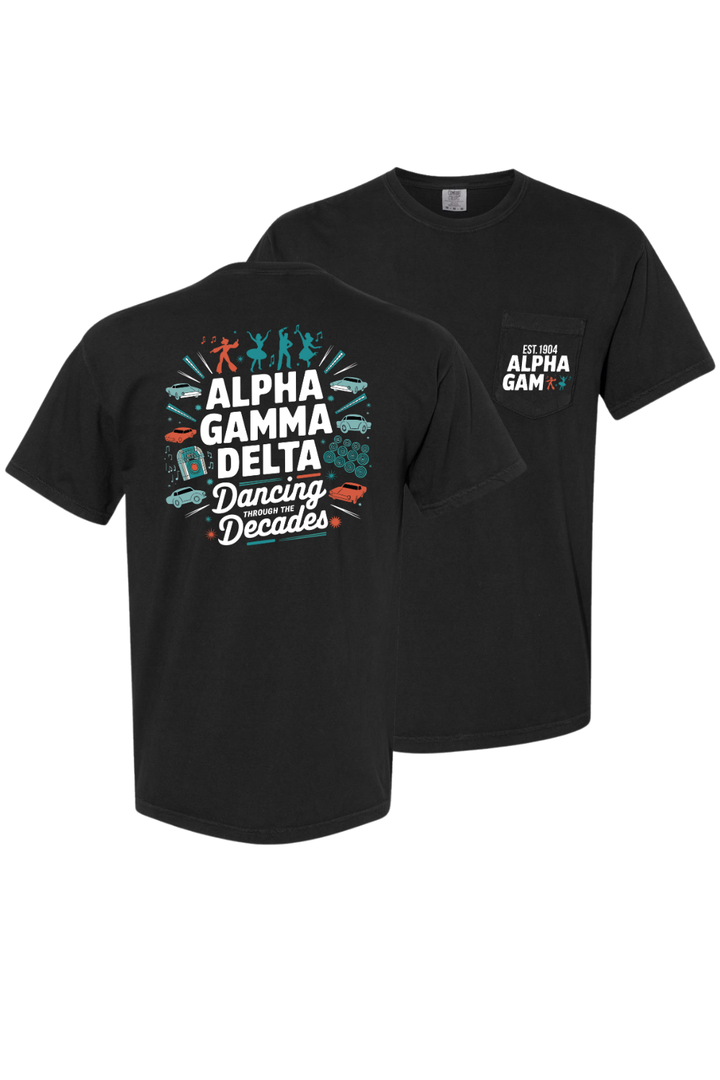 Custom Alpha Gamma Delta Dancing Through