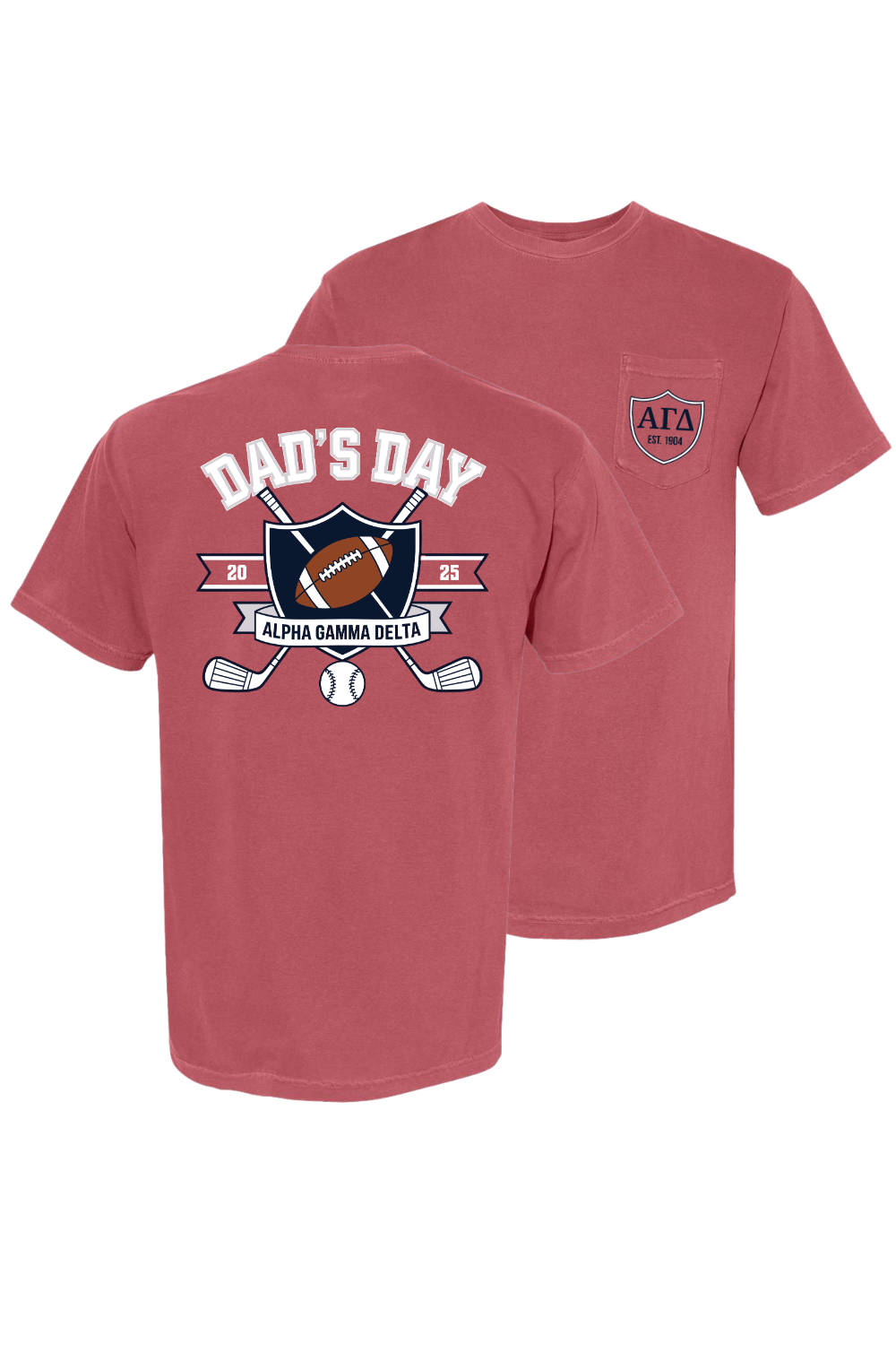 Custom Dad's Day Alpha Gamma Delta
