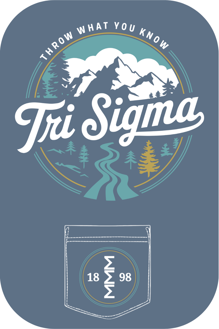 Custom Throw What You Know Tri Sigma
