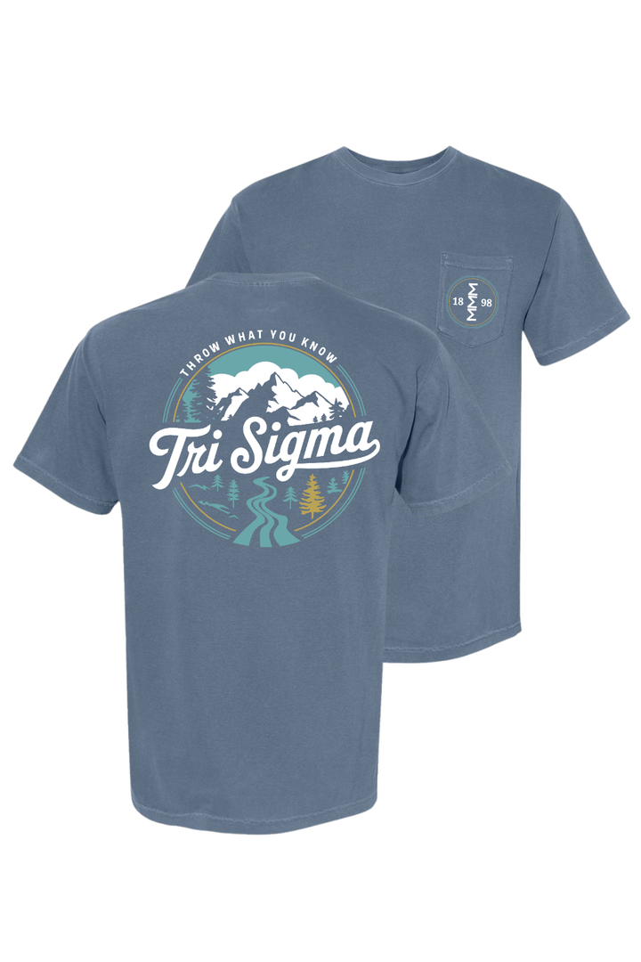 Custom Throw What You Know Tri Sigma