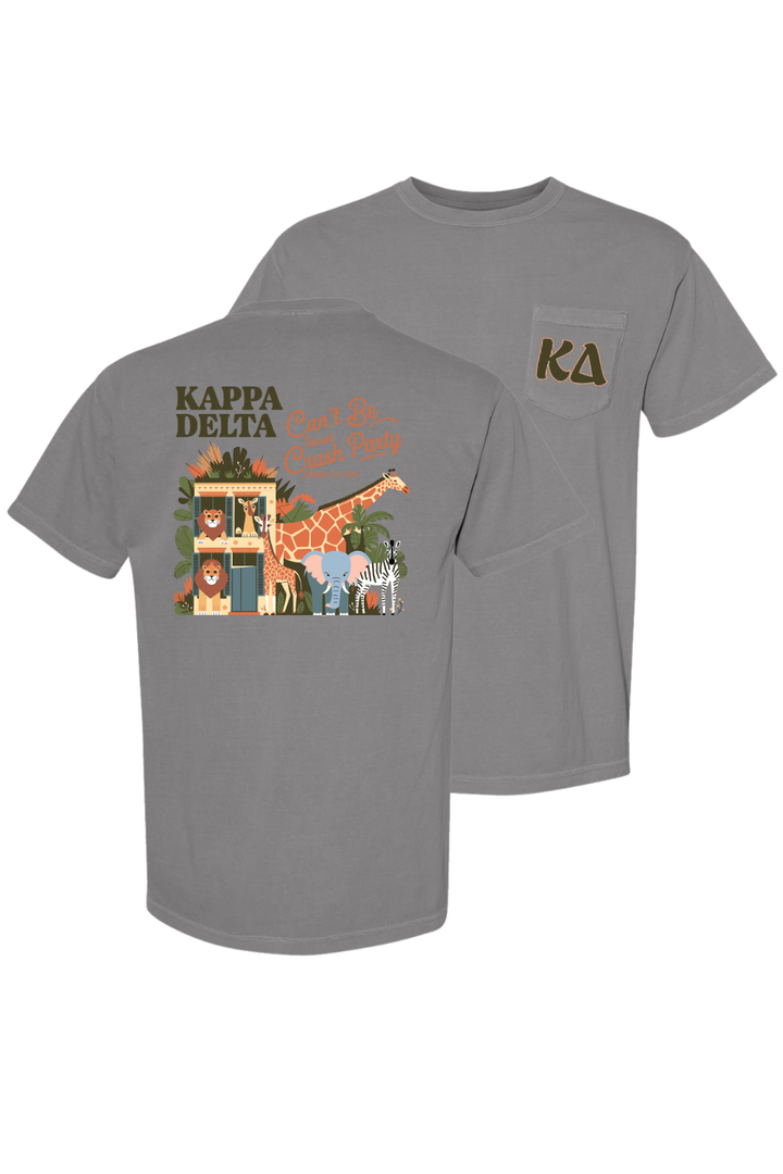 Custom Kappa Delta Can't Be Tamed Crush Party