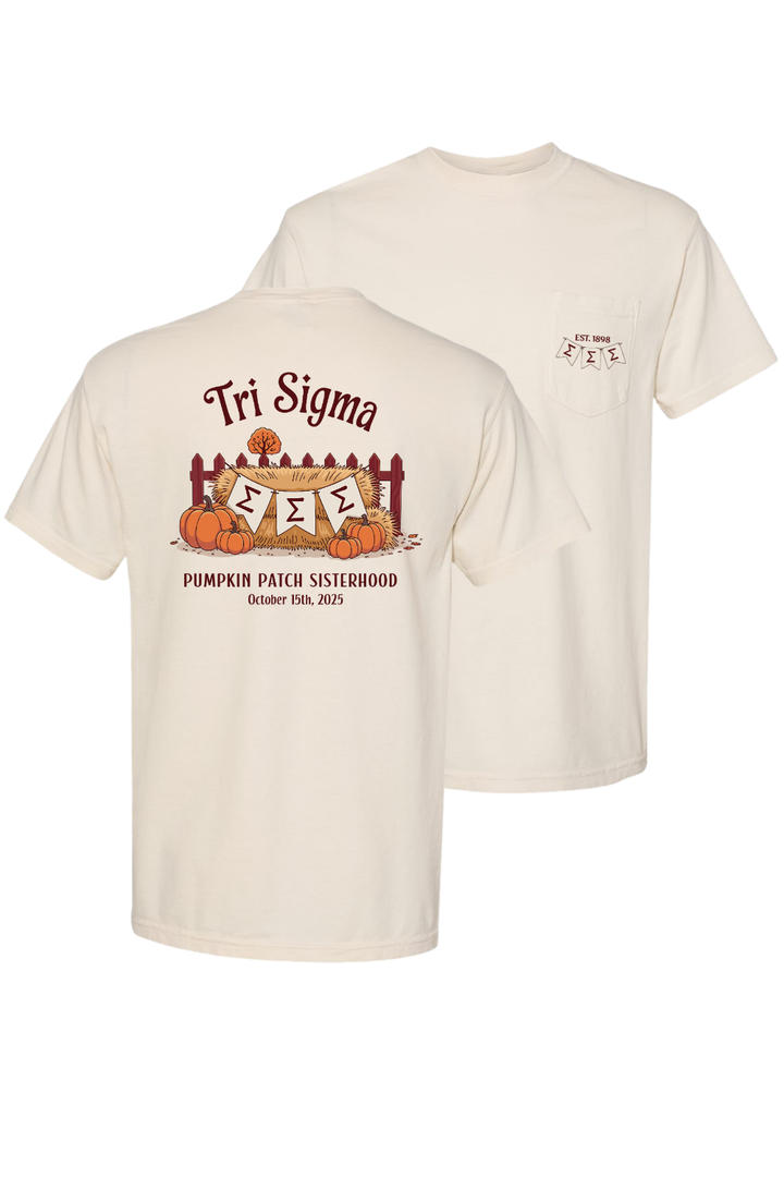 Custom Tri Sigma Pumpkin Patch Sisterhood