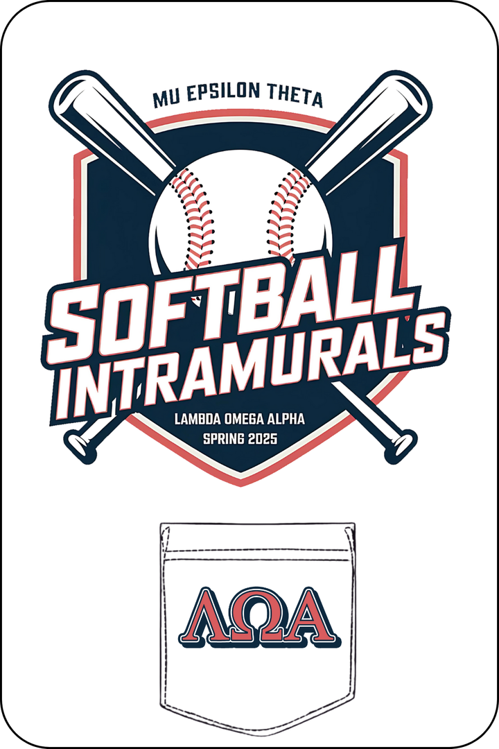 Custom Mu Epsilon Theta Softball Intramurals