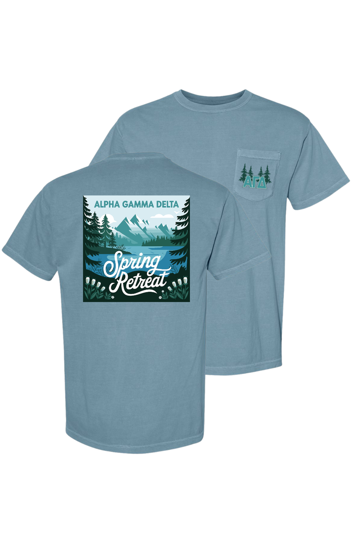 Custom Alpha Gamma Delta Spring Retreat