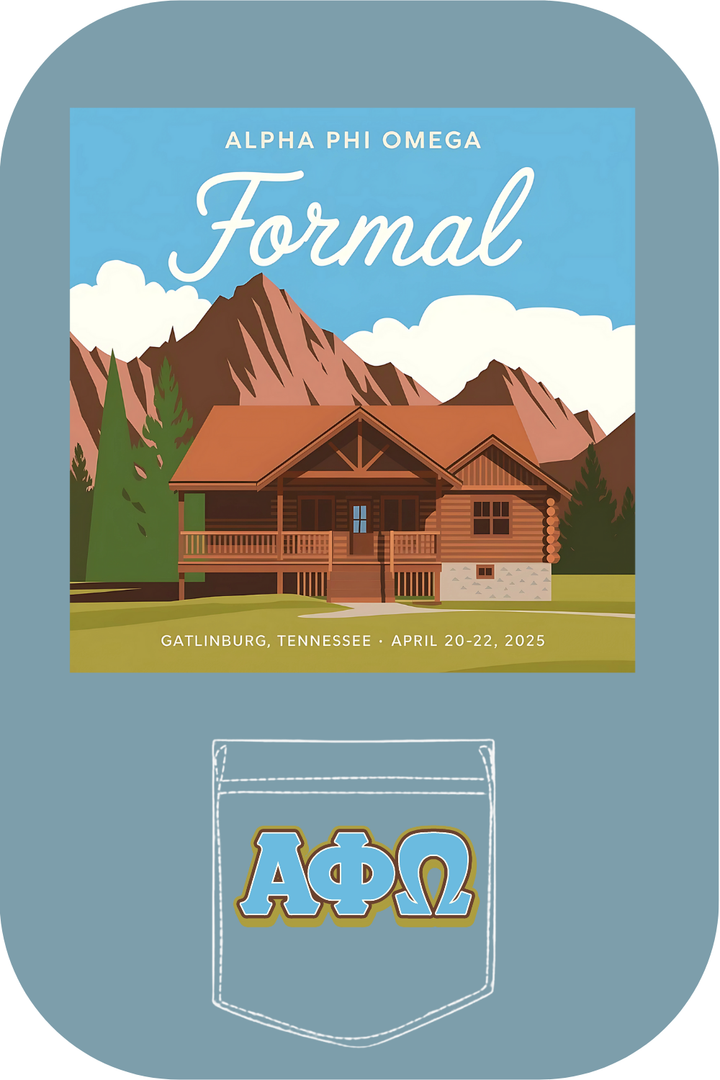 Custom Alpha Phi Omega Formal