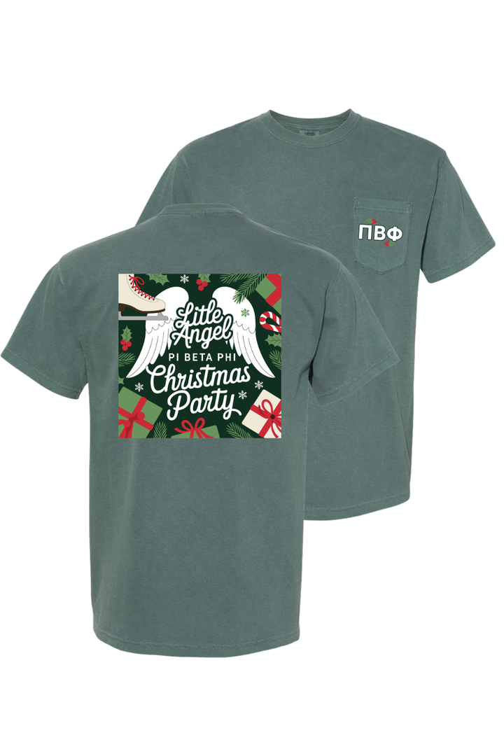 Custom Little Angel Pi Beta Phi Christmas Party