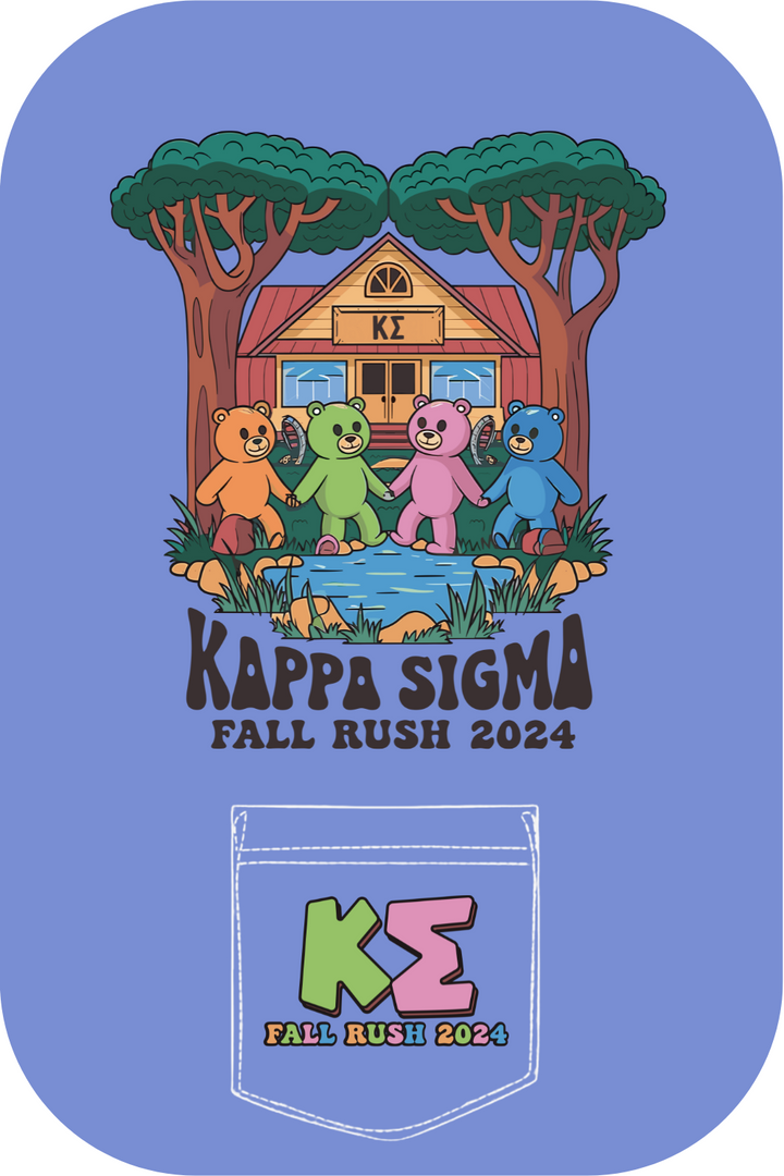 Custom Kappa Sigma Fall Rush Bear Group