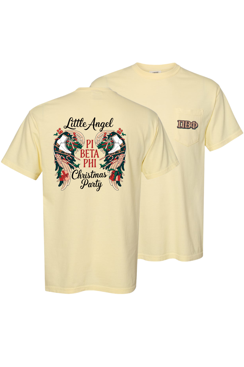 Custom Little Angel Pi Beta Phi Christmas Party