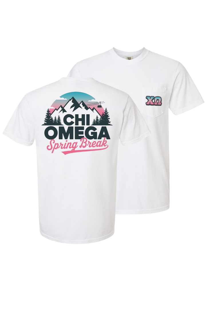 Custom Chi Omega Spring Break