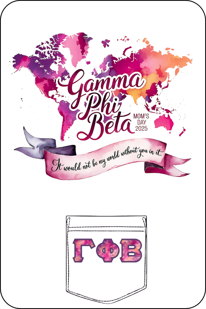 Custom Gamma Phi Beta Mom's Day