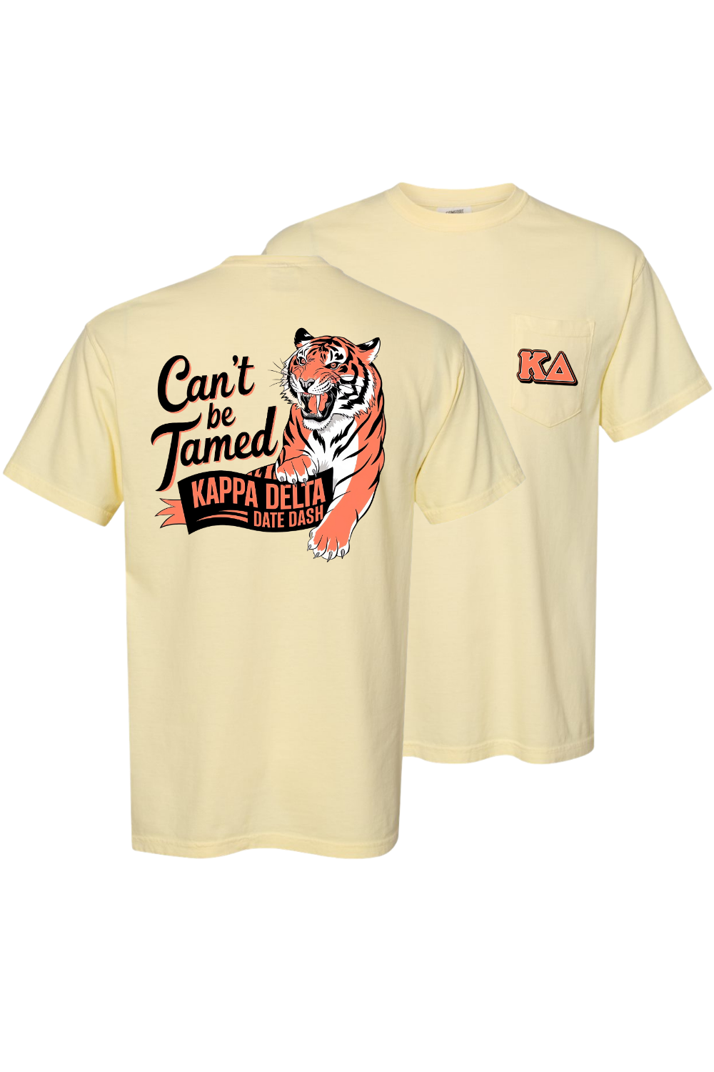 Custom Can't Be Tamed Kappa Delta Date Dash