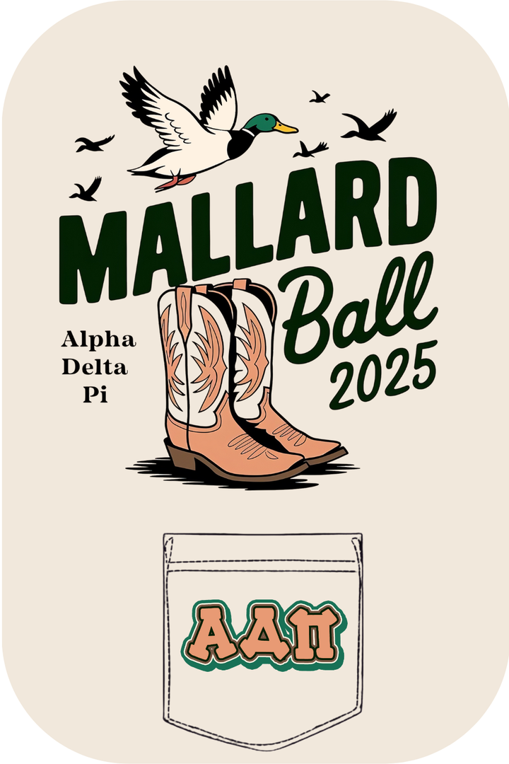 Custom Mallard Ball Alpha Delta Pi